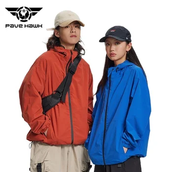 Функциональные пальто в горном стиле, спортивная куртка для занятий спортом на открытом воздухе, мужские и женские ветрозащитные, водонепроницаемые, износостойкие куртки-карго с капюшоном