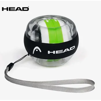 Мяч HEAD Wrist Force Power Ball 100 кг, мужской металлический гироскопический самоактивирующийся бесшумный тренажер для запястий