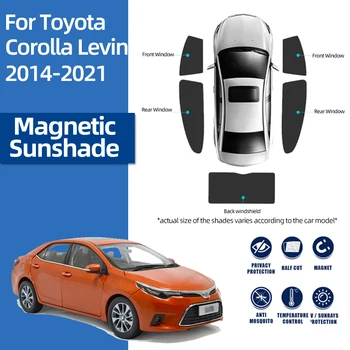 Для Toyota Corolla Седан E170 2013-2019 Магнитный Автомобильный Солнцезащитный Козырек Переднее Лобовое Стекло Шторка Заднее Боковое Окно Солнцезащитный Козырек