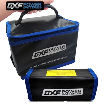 Безопасная сумка DXF Lipo, Огнестойкая защитная сумка Lipo, Аккумулятор большой емкости, Взрывозащищенный Водонепроницаемый противопожарный чемодан