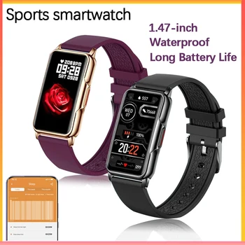 Новые смарт-часы для занятий спортом на открытом воздухе, фитнес-трекер, полноэкранный монитор здоровья, Водонепроницаемые Bluetooth-смарт-часы для Android IOS