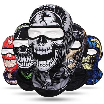 Дышащая Балаклава, Мотоциклетная маска на все лицо, Армейская Тактическая Шейная Гетра, Спортивная Велосипедная Походная Бандана, Ветрозащитный Головной Убор