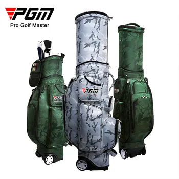 Стандартная камуфляжная сумка PGM со шкивом, авиационная сумка, сумка для гольфа, многофункциональная телескопическая сумка для мяча