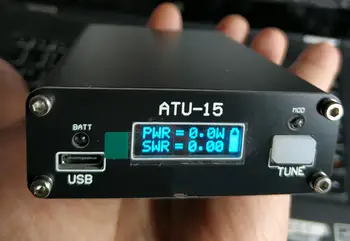 ATU15 1W-15W 1,8 - 30MHz Mini QRP Radio Автоматический Антенный Тюнер От N7ddc Версии 1.4 Со светодиодным индикатором