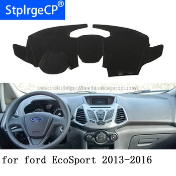 для Ford ecosport 2013 2014 2015 2016 Коврик для приборной панели, Защитная накладка, подушка для защиты от фотофобии, аксессуары для укладки автомобилей