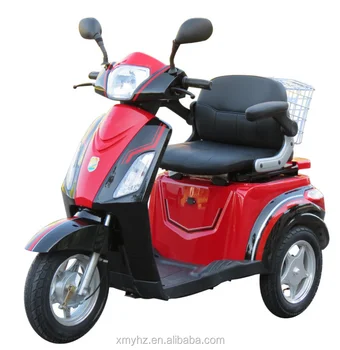 48V 500W дешевый 3-колесный модный бесщеточный электрический трехколесный велосипед-самокат для взрослых с различными дополнительными функциями безопасности