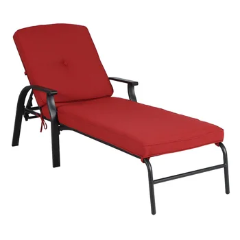 Шезлонг Belden Park С подушкой из Нержавеющей Стали На открытом воздухе - Кресло для отдыха