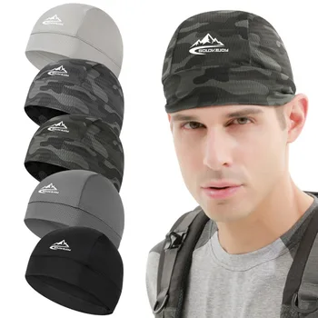 Солнцезащитная кепка из сетчатой ткани, Спортивная кепка, Кепка для бега, Кепка с подкладкой для шлема, Велосипедная Кепка, Охлаждающая кепка для мотоцикла