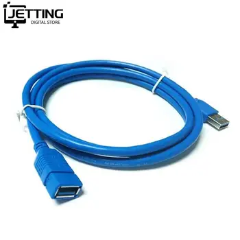 Удлинительный кабель USB3.0, кабель USB 3.0 для мужчин и женщин, разъем для быстрой синхронизации данных, разъем для ноутбука, ПК, принтера, жесткого диска