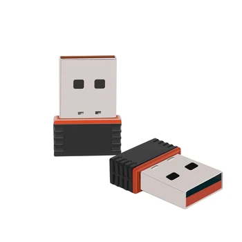 2шт 150 Мбит/с 2,4 G IEEE802.11N USB2.0 Для сетевой карты MINI USB WLAN Wifi Приемник Для планшета/ПК/TV Box
