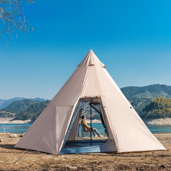 Палатка для кемпинга на высшем уровне, двухслойная палатка, Дышащая, для нескольких человек, для кемпинга в полевых условиях, для самостоятельного вождения, для пикника, Укрытия