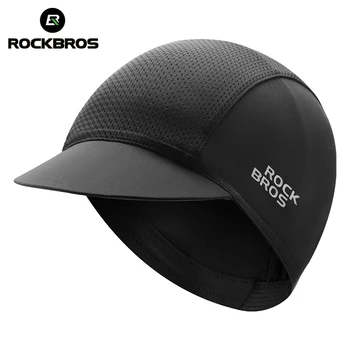 Велосипедные кепки ROCKBROS Для мужчин и женщин UPF50 +, Дышащая Велосипедная летняя солнцезащитная шапка, Быстросохнущая велосипедная балаклава из полиэстера