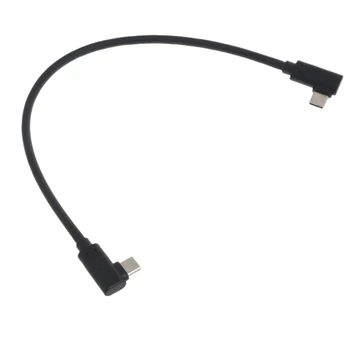 15/30 см 60 Вт Кабель USB C-USB C Тип кабеля C-Type C Кабель USB C-Type C Кабель для быстрой зарядки под прямым углом 10 Гбит/с Кабель для передачи данных