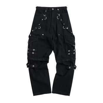 Джинсовые брюки NIGO с несколькими карманами на молнии Ngvp #nigo53995