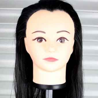 Новое поступление, женская голова-манекен с золотистыми волосами Для обучения парикмахерскому искусству, Модель Головы