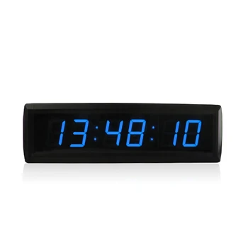 1,8-дюймовый дисплей времени СВЕТОДИОДНЫЕ цифровые настенные часы электронный обратный отсчет времени в режиме реального времени таймер часы