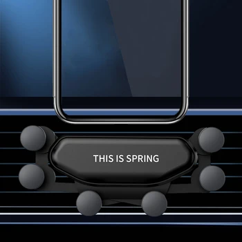 Автомобильный держатель телефона, крепление на вентиляционное отверстие, семиточечная поддержка GPS Для Iphone Xiaomi Samsung, автомобильный держатель Gravity, Автоаксессуары