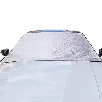 Солнцезащитные козырьки от ветра и снега на лобовом стекле автомобиля Универсальный автомобильный солнцезащитный козырек От снега, Защитный козырек от зимнего мороза