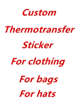 Пользовательские термотрансферные наклейки для одежды, Для сумок, для головных уборов, бесплатная доставка товаров с Itocs.ru