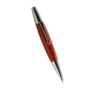 Деревянная классическая вращающаяся шариковая ручка Портативная бизнес подарочная ручка Индивидуальность