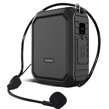 Усилитель голоса WinBridge M800 Мощностью 18 Вт с проводной микрофонной гарнитурой Водонепроницаемый