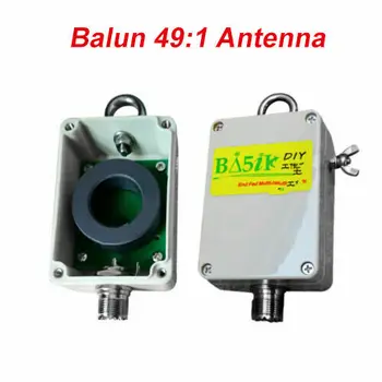 Последняя версия 1:49-49: 1 Balun Для КВ коротковолновой четырехдиапазонной антенны EFHW с конечным питанием 5-35 МГц, 100 Вт, ветчина