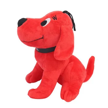 Супер Милая Большая Красная Собака Мультфильм Аниме Плюшевые Игрушки Каваи Клиффорд Мягкая Кукла около 23 см Рождественская Игрушка в Подарок для Девочки