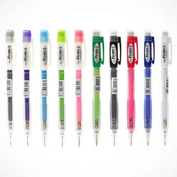 1 шт. Японские механические карандаши Pentel FIESTA AX105 0,5 мм, цветная ручка из прозрачной смолы, школьные канцелярские принадлежности для письма