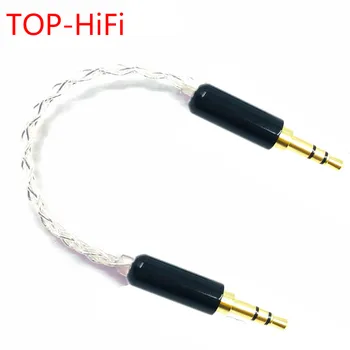 ТОП-Hi-Fi 10 см Посеребренный 3,5 мм Штекер к 3,5 мм штекеру Стерео Аудио 3,5 мм Штекер к штекеру Аудиокабель Автомобильный AUX Провод Переходный кабель