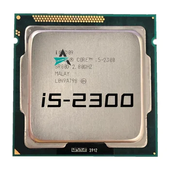 Подержанный Core i5 2300 2.80GHz 6MB Socket 1155 CPU Процессор SR00D i5-2300 Бесплатная Доставка