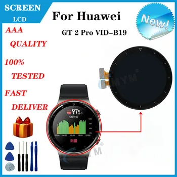 Оригинал Для Huawei GT 2 Pro VID-B19 LTNLCD Экран дисплея Сенсорная панель Дигитайзер Для Huawei GT2 46 мм ЖК-дисплей + инструмент