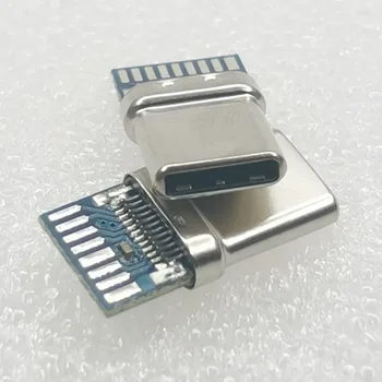 2-20 ШТУК Разъем USB 3.1 Type C Штекерная розетка Адаптер для розетки с печатной платой Разъем для зарядки с высоким током