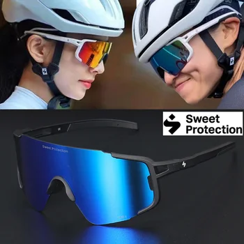 Sweet Protection 2022 Фотохромные Велосипедные Солнцезащитные очки Heart Женские Спортивные Поляризованные Очки MTB для шоссейного велосипеда Мужские Очки для бега