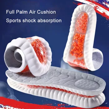 Новая спортивная латексная стелька, Удобные Подошвенные Фасциитные Стельки для ног, Мужская и Женская Ортопедическая обувь, Аксессуары для бега