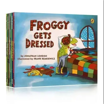 Версия для чтения с пометкой Froggy Frog 10, детское английское образование, просвещение, обучающая книжка с картинками, сборник рассказов