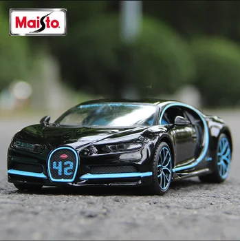 Maisto 1:24 Bugatti 42 seconds memorial Roadster имитация сплава модель автомобиля имитация украшения автомобиля коллекция подарочных игрушек