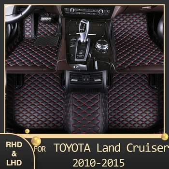 Автомобильные коврики MIDOON для Toyota LAND CRUISER EIGHT SEAT 2010 2011 2012 2013 2014 2015 Пользовательские автомобильные накладки для ног