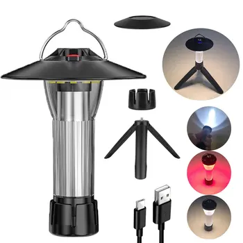 ZK20 Многофункциональный походный фонарь Портативный походный фонарь с магнитом Аварийное освещение Подвесной светильник для палатки Мощная рабочая лампа